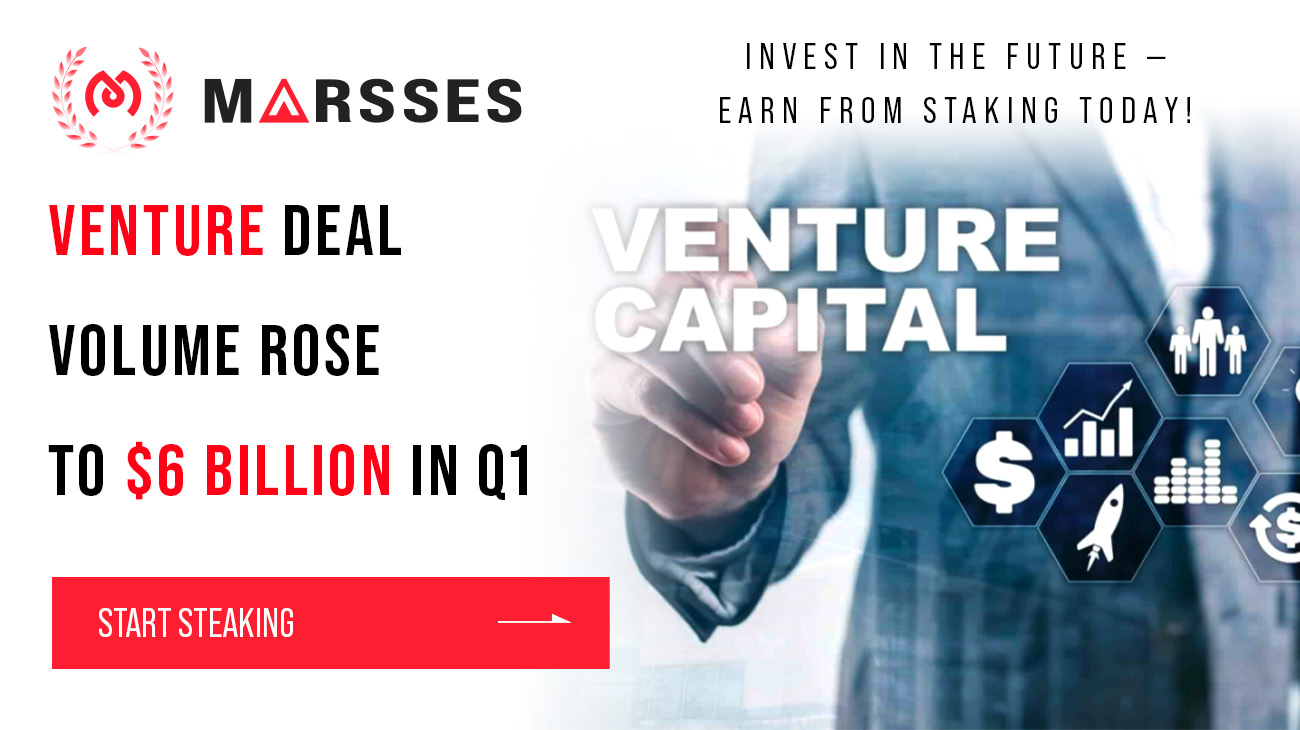 Venture deal volume rose to $6 billion in Q1